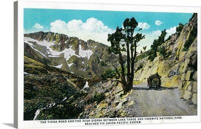 Tioga Road, High Sierra, between Tahoe and Yosemite, Yosemite, CA