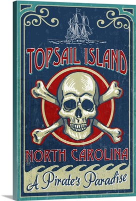 Topsail Island, North Carolina, Skull and Crossbones