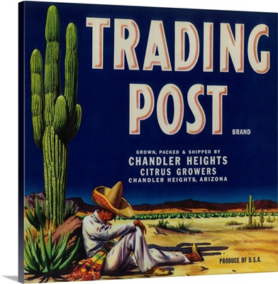 Trading Post Orange Label, Chandler Heights, AZ