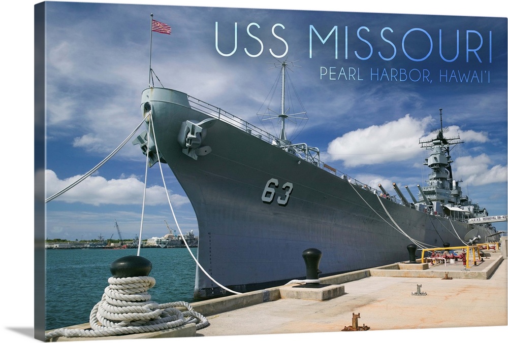USS Missouri, Dock View