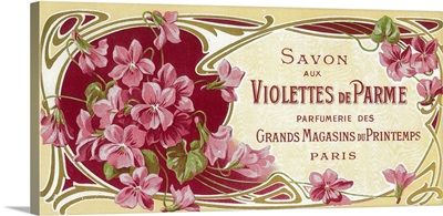 Violettes De Parme Perfume Label, Paris, France