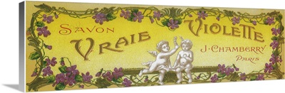 Vraie Violette Soap Label, Paris, France