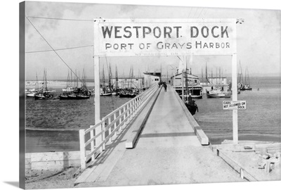 Westport Dock in Grays Harbor, WA