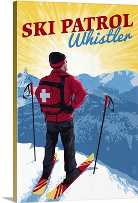 Whistler, Canada - Vintage Ski Patrol