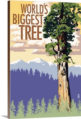 World's Biggest Tree, National Park WPA Sentiment
