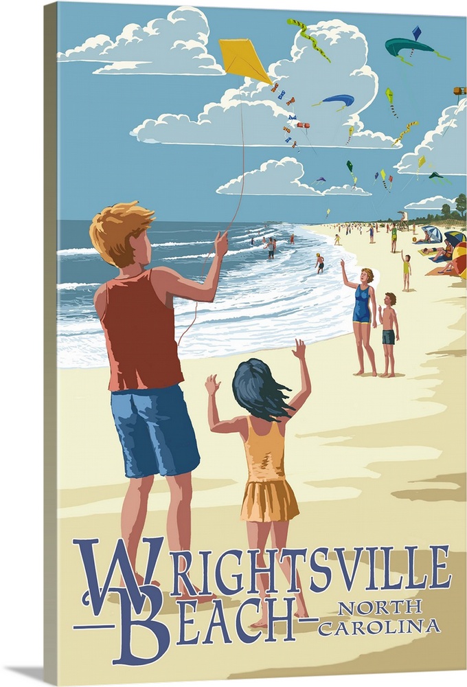 Wrightsville Beach, North Carolina, Kite Flyers