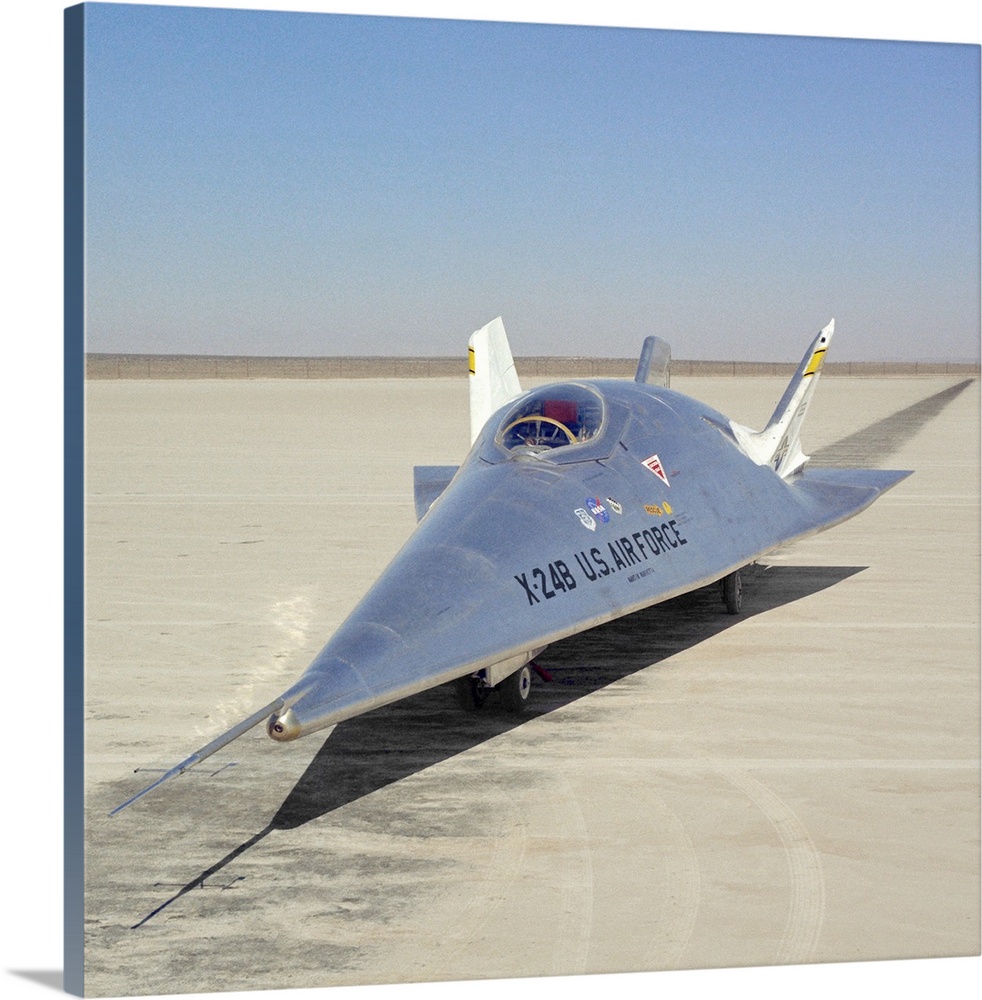 X-24B on Lakebed, Edwards AFB, CA