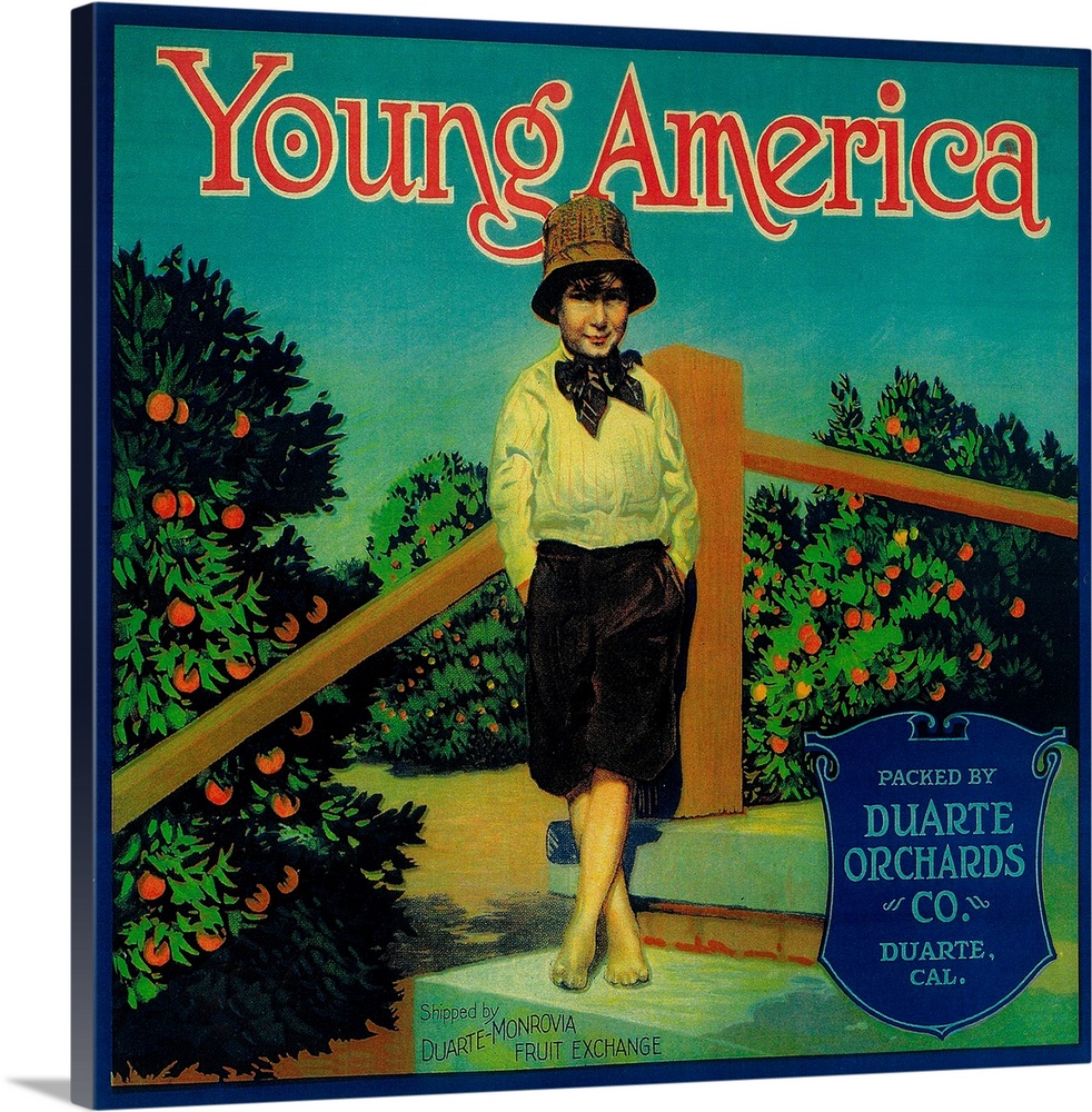 Young America Orange Label, Duarte, CA