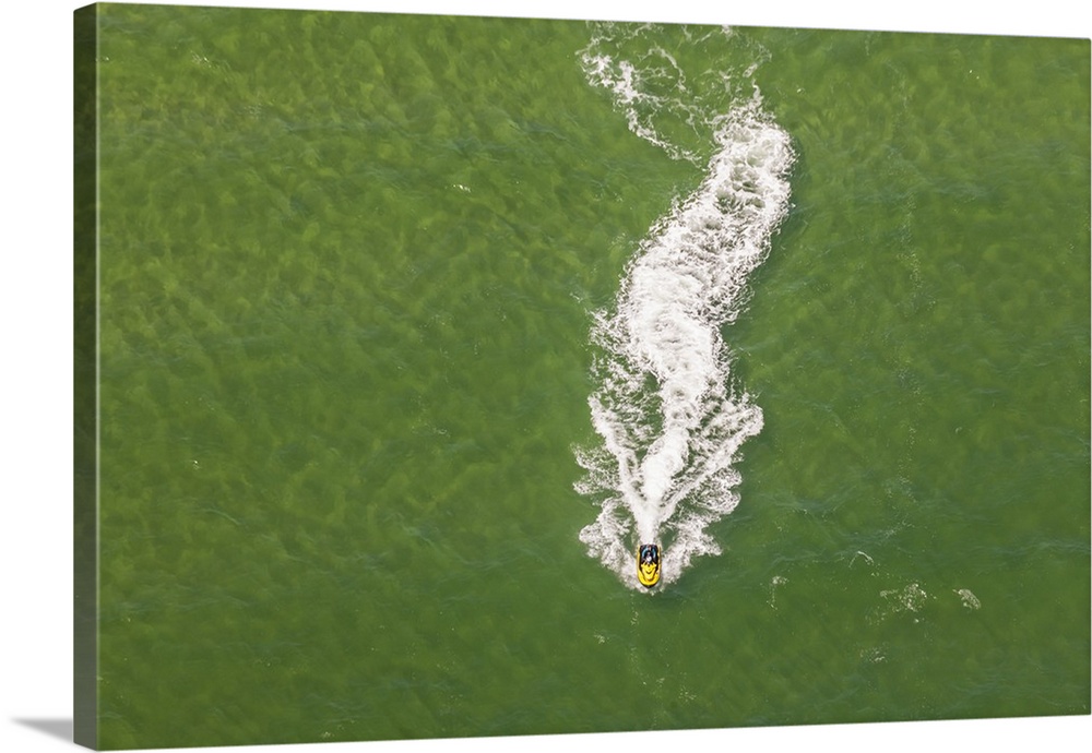 Aerial view of a Jet Ski in Frankston. - Aerial Photograph
