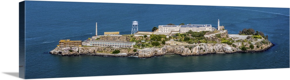 Alcatraz Island, San Francisco - Aerial Photograph