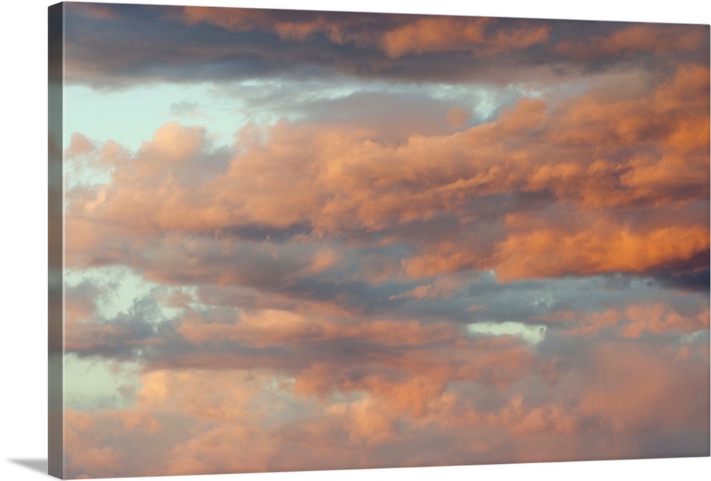 Altocumulus Clouds - Aerial Photograph