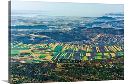 Beit Netofa Valley, Galilee - Aerial Photograph