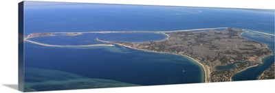 Chappaquiddick Island Panorama, Martha's Vineyard - Aerial Photograph