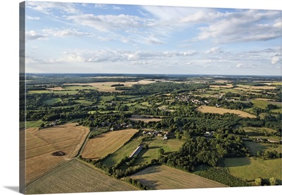 Chenevelles, Vienne, France - Aerial Photograph