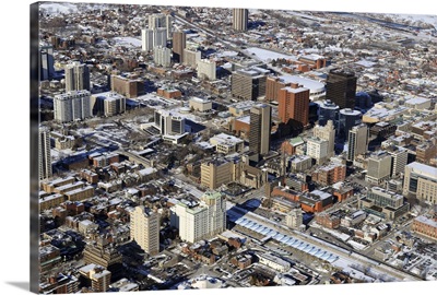 Downtown Core, Hamilton - Aerial Photograph