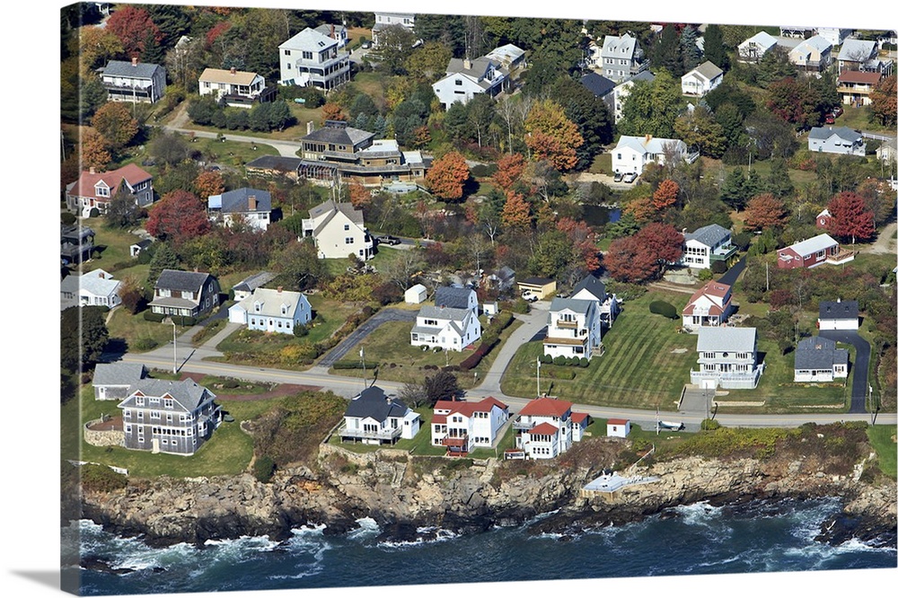 Estates At Concorville, York, Maine, USA - Aerial Photography