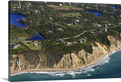 Great Point, Southern Shore, Block Island, Rhode Island - Aerial Photograph
