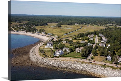 Hampton Beach, New Hampshire, USA - Aerial Photograph