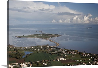 Isle Madame, Port des Barques, France - Aerial Photograph