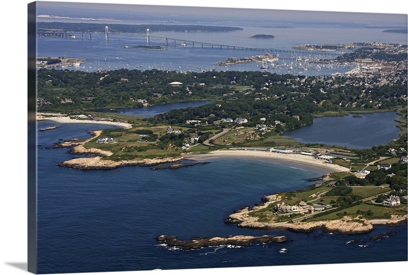 Land's End, Newport Aerial Photograph Great Big Canvas