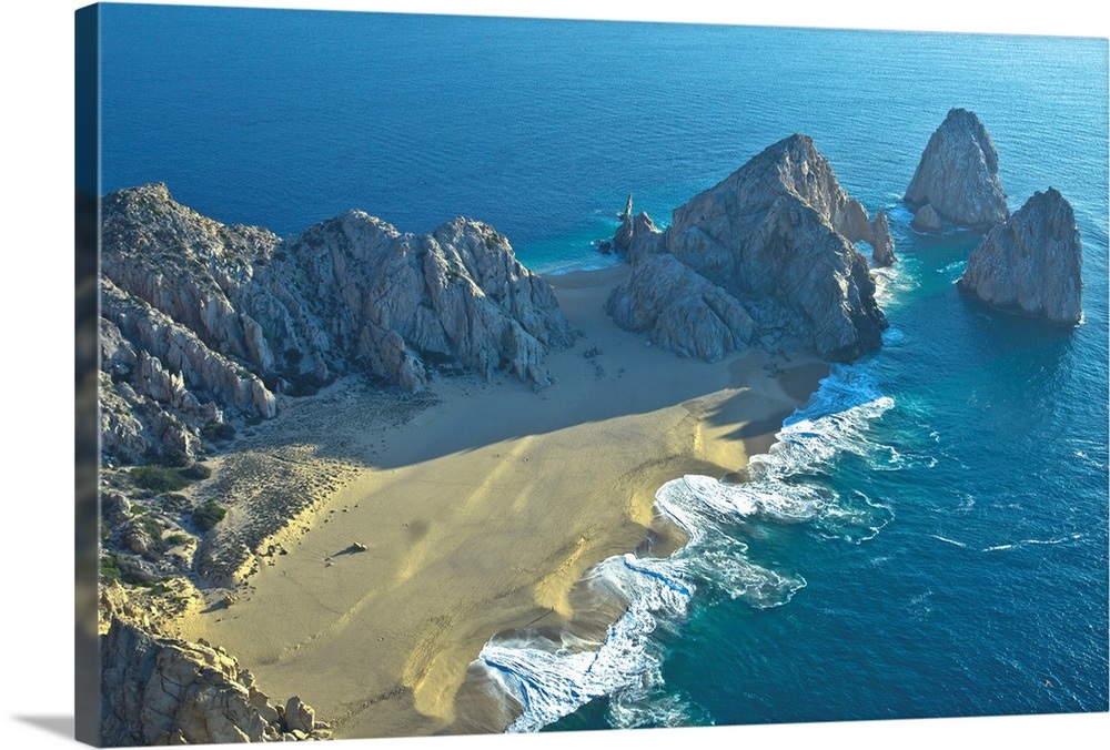Lovers Beach, Cabo San Lucas, Mexico Aerial Photograph Wall Art, Canvas Prints, Framed Prints