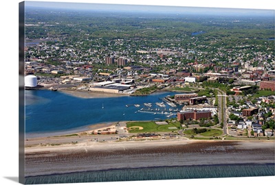 Lynn Harbor, Lynn, Massachusetts, USA - Aerial Photograph