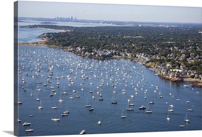 Marblehead, Massachusetts, USA - Aerial Photograph