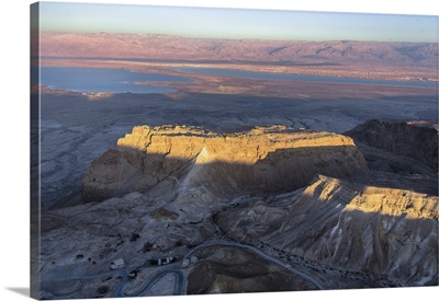Massada, Dead Sea - Aerial Photograph