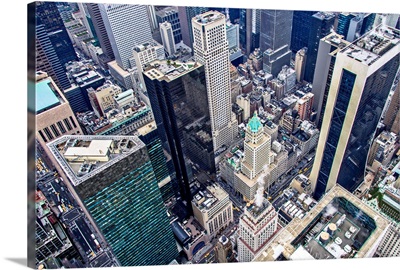Midtown, Manhattan, New York City - Aerial Photograph