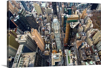 Midtown, Manhattan, New York City - Aerial Photograph
