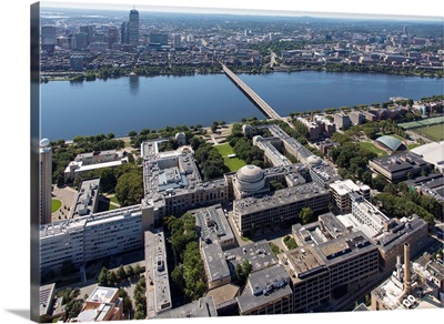 MIT - Massachusetts Institute of Technology, Boston - Aerial Photograph