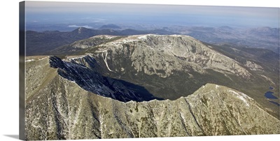Mount Katahdin, Millinocket, Maine - Aerial Photograph