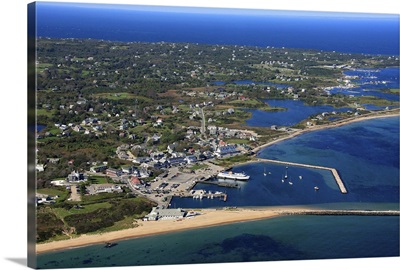 New Shoreham, Block Island, Rhode Island - Aerial Photograph