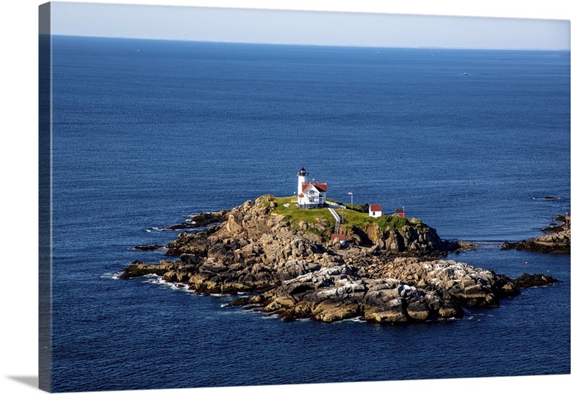Nubble Lighthouse Wall Art, Canvas Prints, Framed Prints, Wall Peels