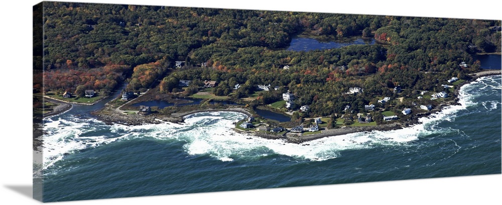 Phillips Cove, York, Maine - Aerial Photograph