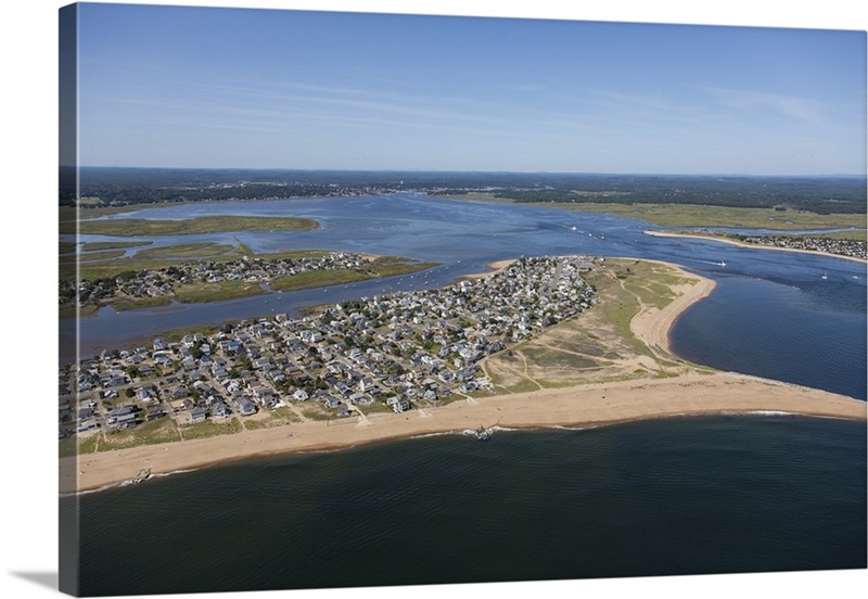 Plum Island, Newburyport, Massachussetts, Usa - Aerial Photograph 