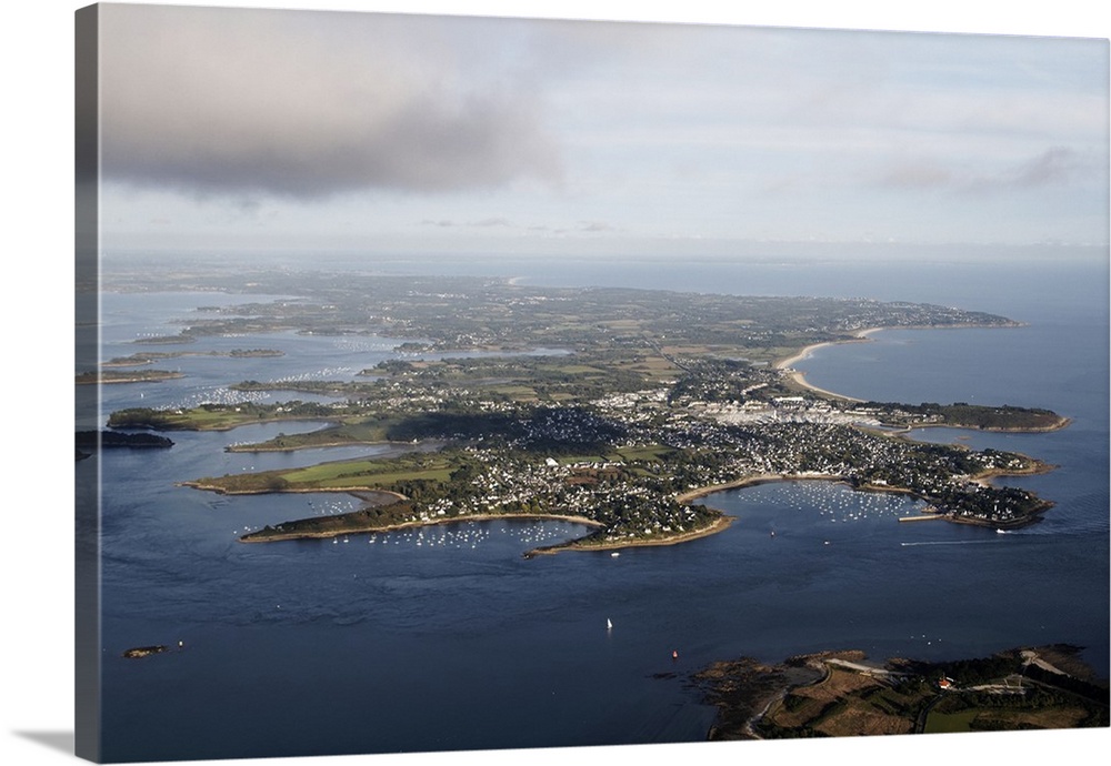 Port Navalo, Morbihan, France - Aerial Photograph