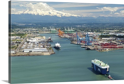 Port of Tacoma, Tacoma, Washington - Aerial Photograph