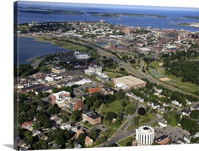 Portland, Maine, USA - Aerial Photograph