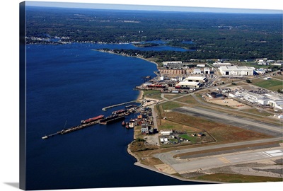 Quonset State Airport, North Kingstown - Aerial Photograph