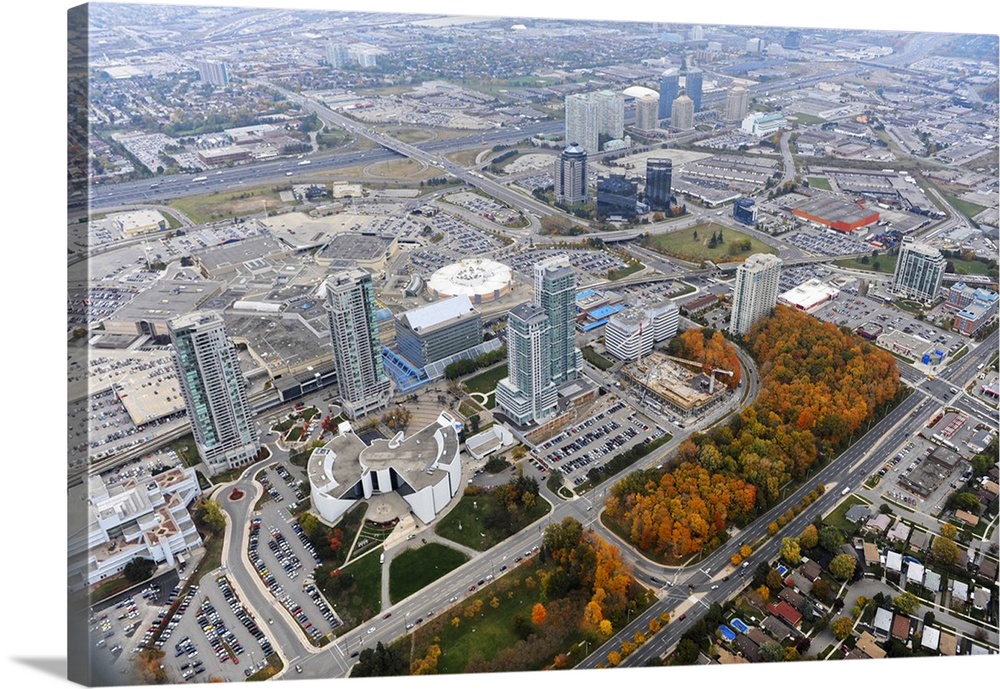 Scarborough Town Centre, Ontario - Aerial Photograph