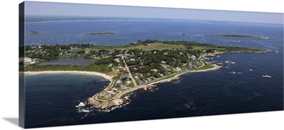 South Point, Biddeford Pool Beach,  Biddeford, Maine - Aerial Photograph