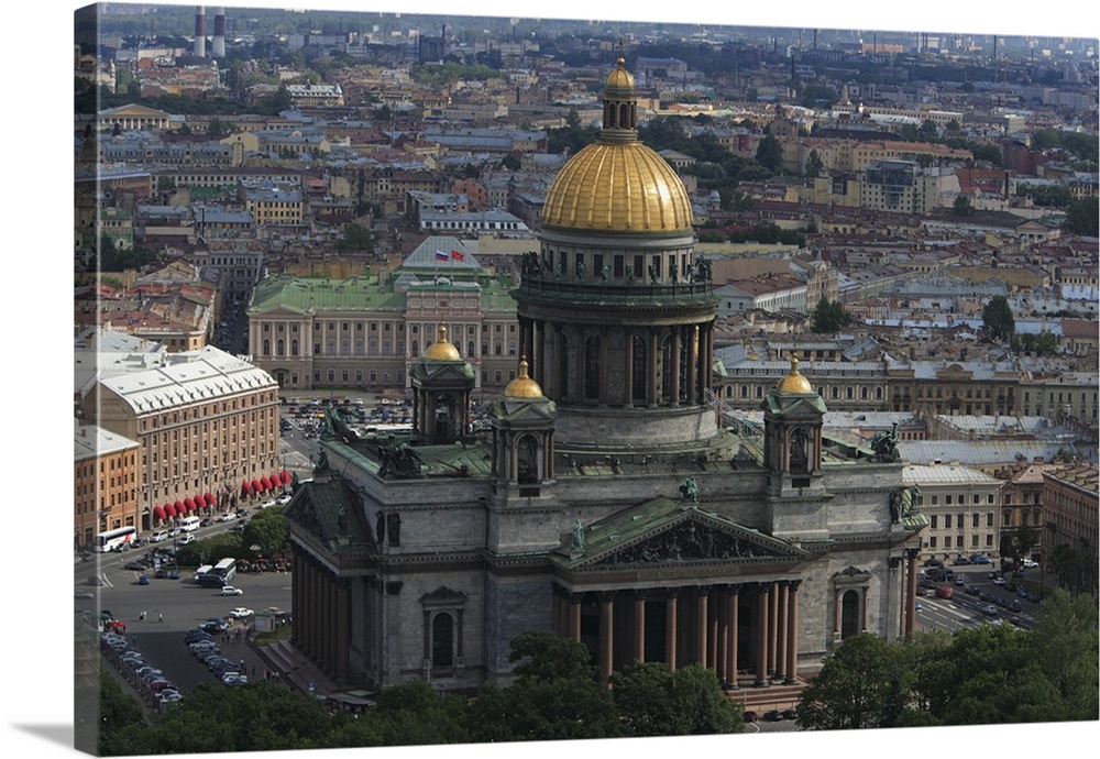 St. Isaac Cathedral, St. Petersburg, Russia.