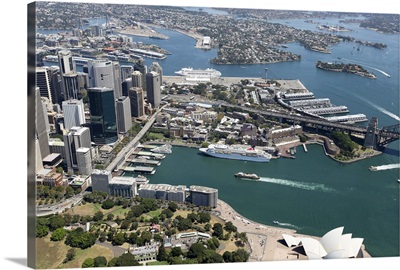 Sydney Cove, Australia - Aerial Photograph