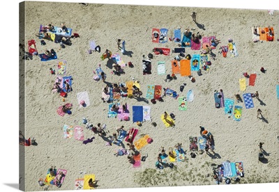 Talamanca Beach, Ibiza, Spain - Aerial Photograph
