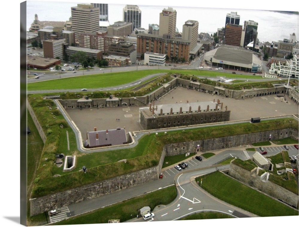 The Citadel, Halifax - Aerial Photograph