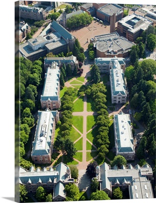 University of Washington Campus, Seattle, Washington - Aerial Photograph