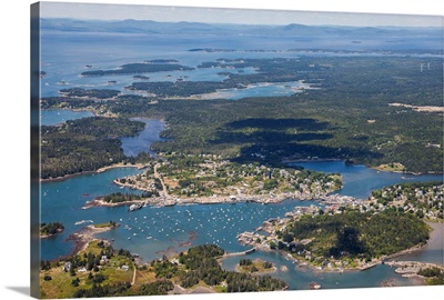 Vinalhaven, Maine, USA - Aerial Photograph