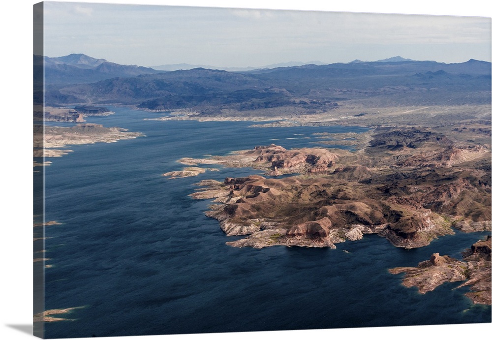 Virgin River, Lake Mead National Recreation Area - Aerial Photograph