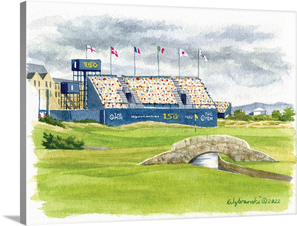 This centuries-old bridge on the Old Course is an iconic landmark known around the world.